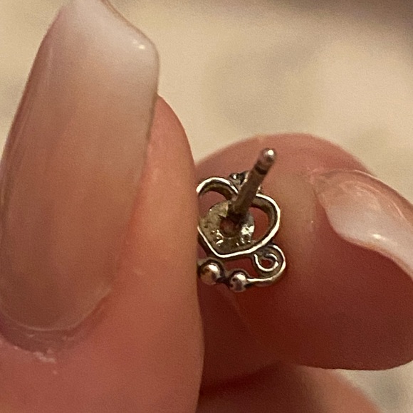 Pandora Princess Crown studs - Picture 2 of 3